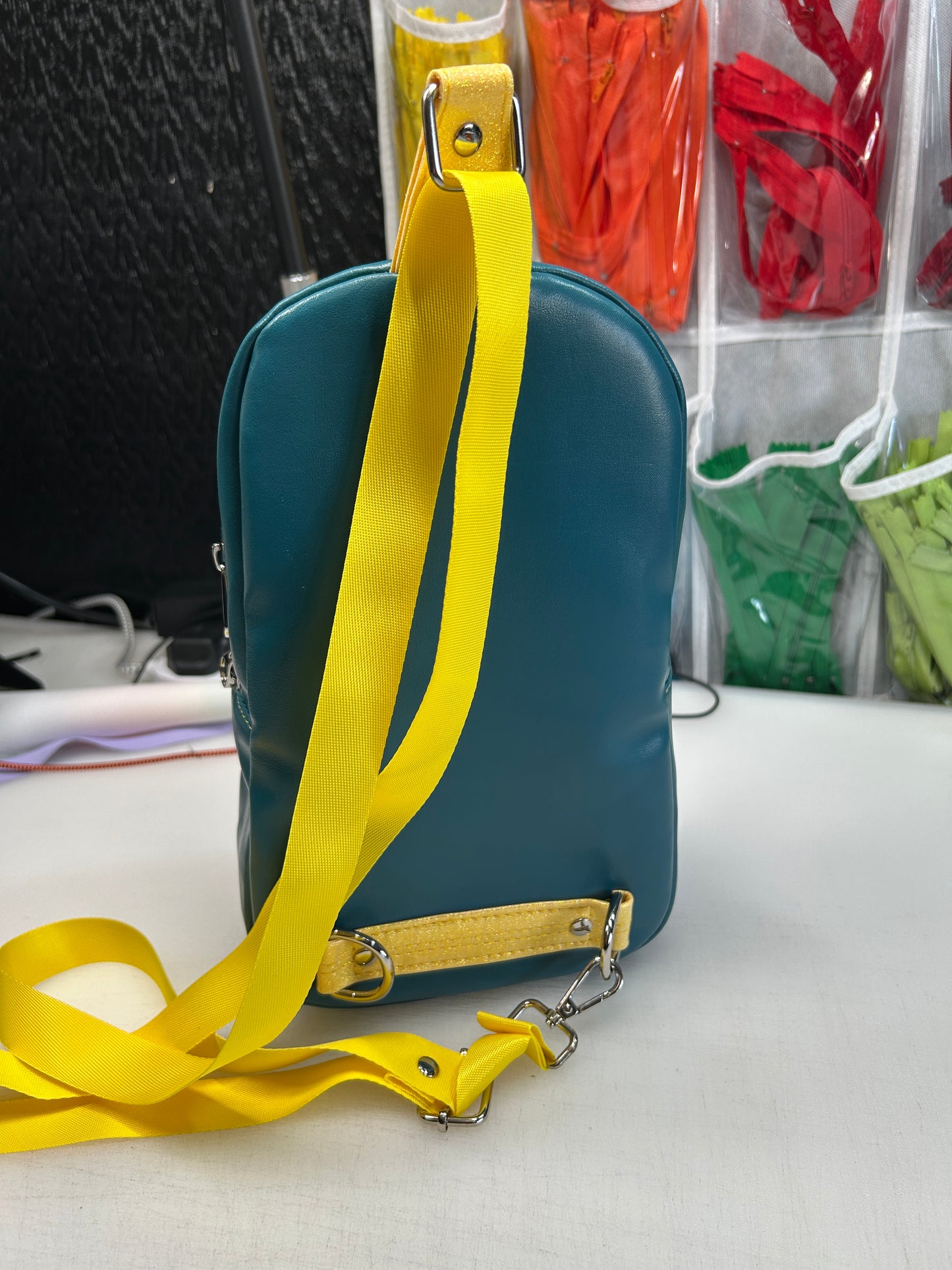 Animal crossing themed sling bag