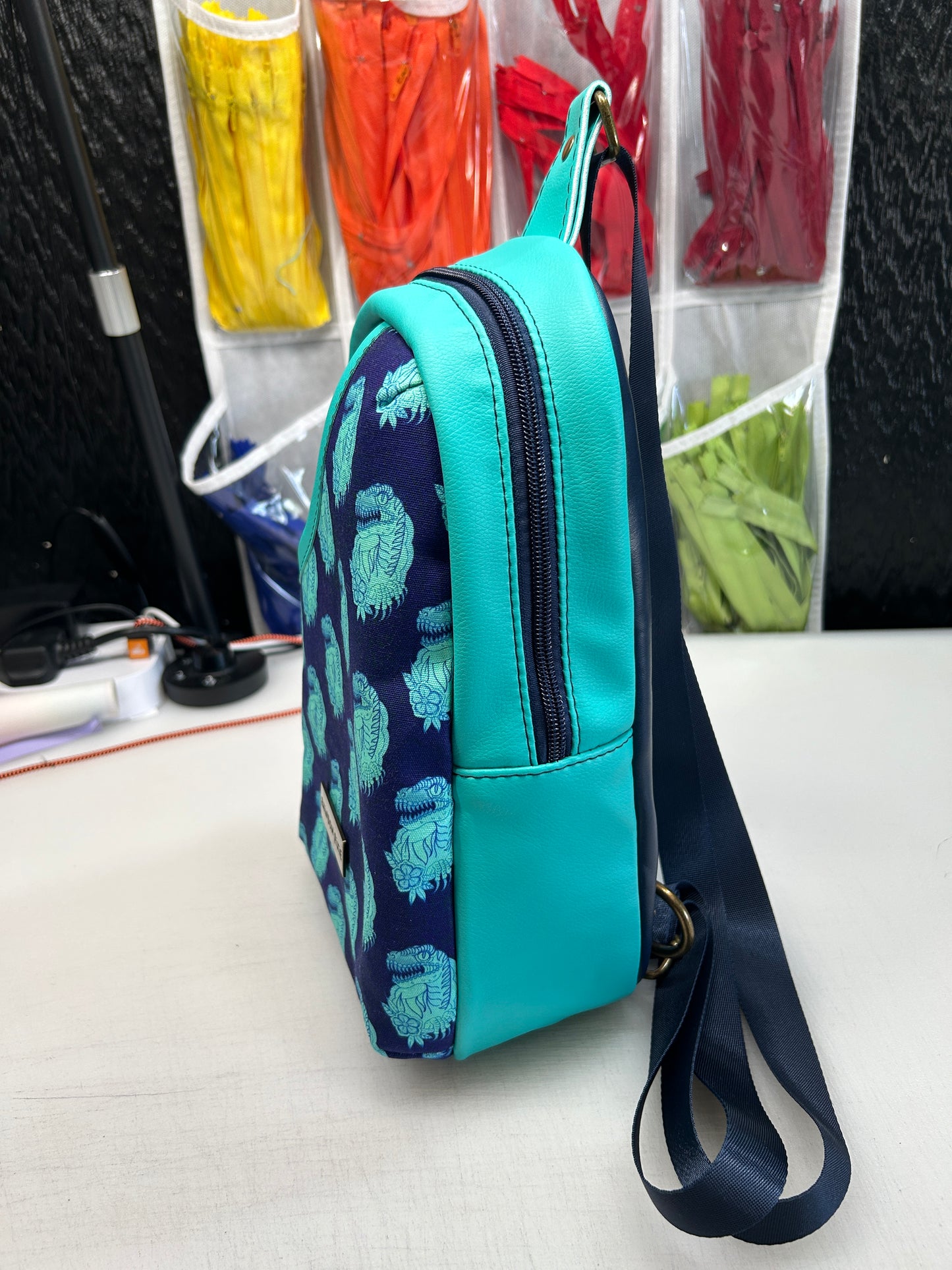 Dinosaur themed sling bag