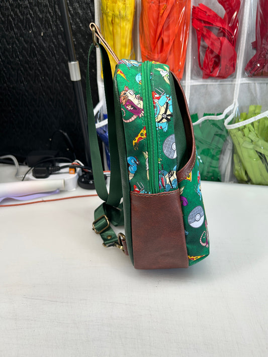 Teenage mutant ninja squirtles themed sling bag