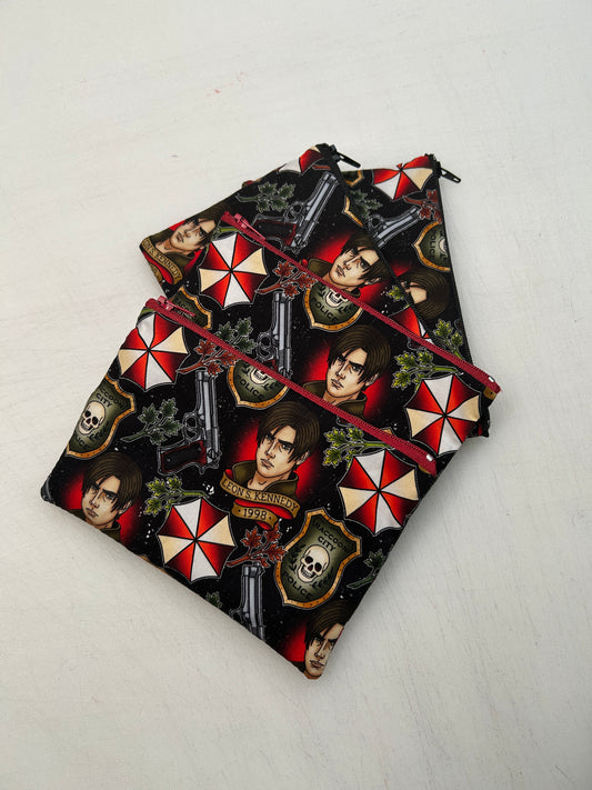 Resident Evil Zipper Pouches