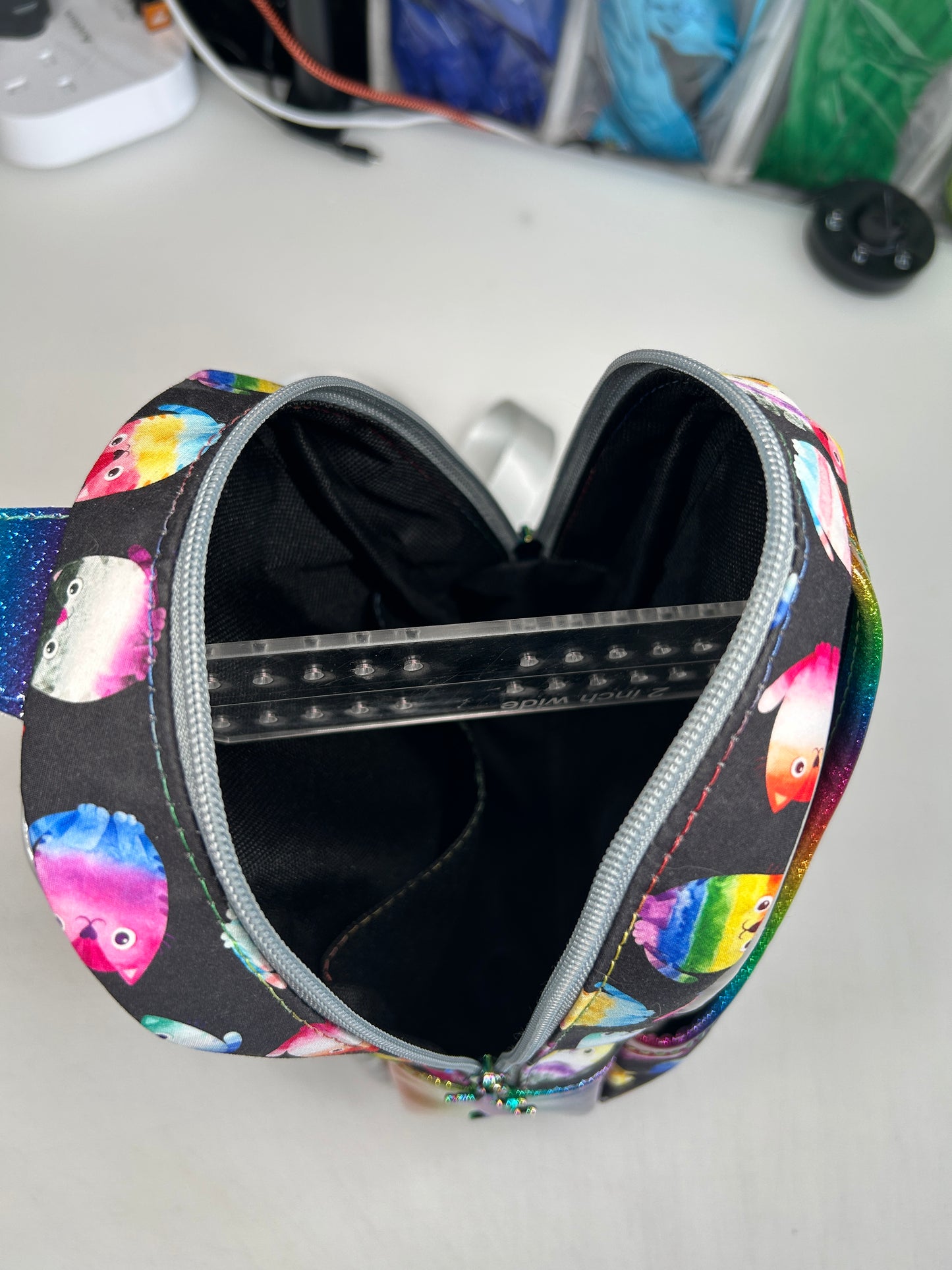 Pride Cats themed sling bag
