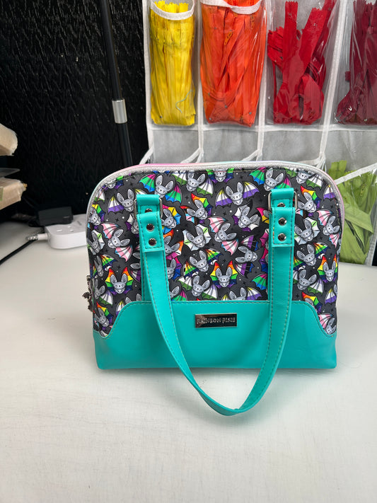 Pride Bat Themed Bowler Bag