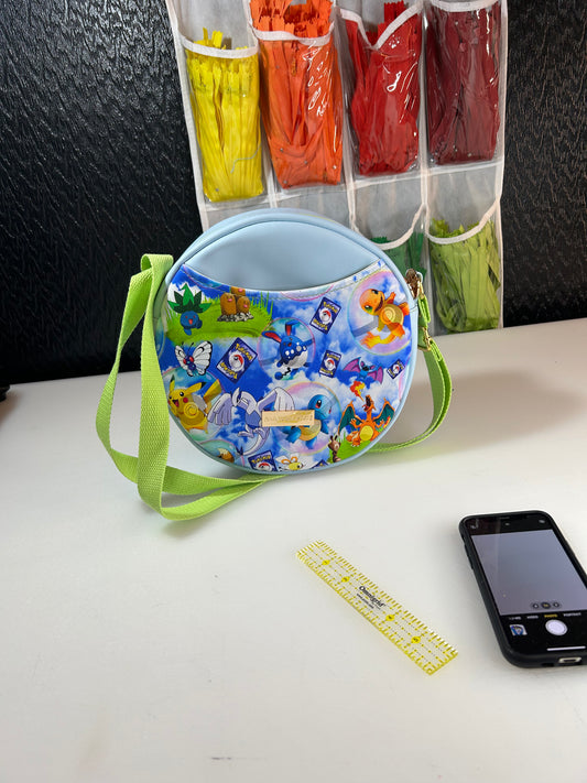 Pokemon themed Crossbody Circle Bag