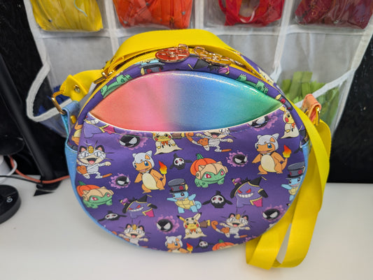 Pokemon themed Crossbody Circle Bag