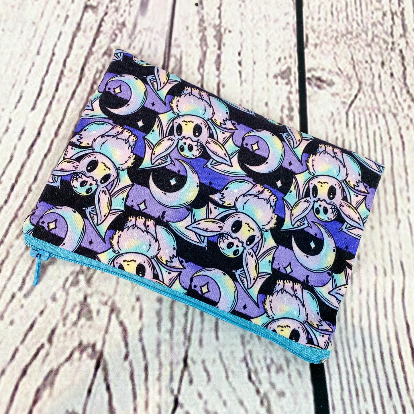 Spooky Eevee themed Waterproof zipper pouch