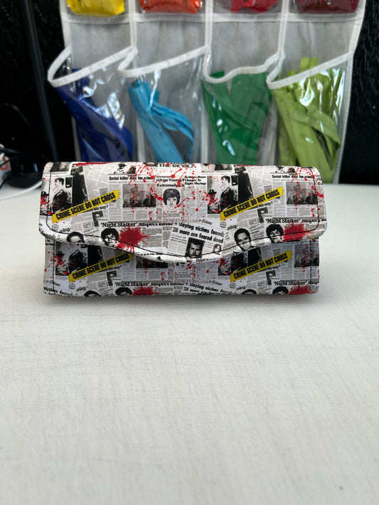 True Crime themed Purse