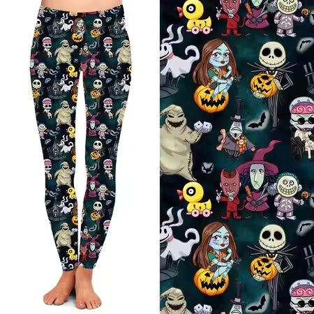 nightmare before christmas Leggings with Pockets - image 1