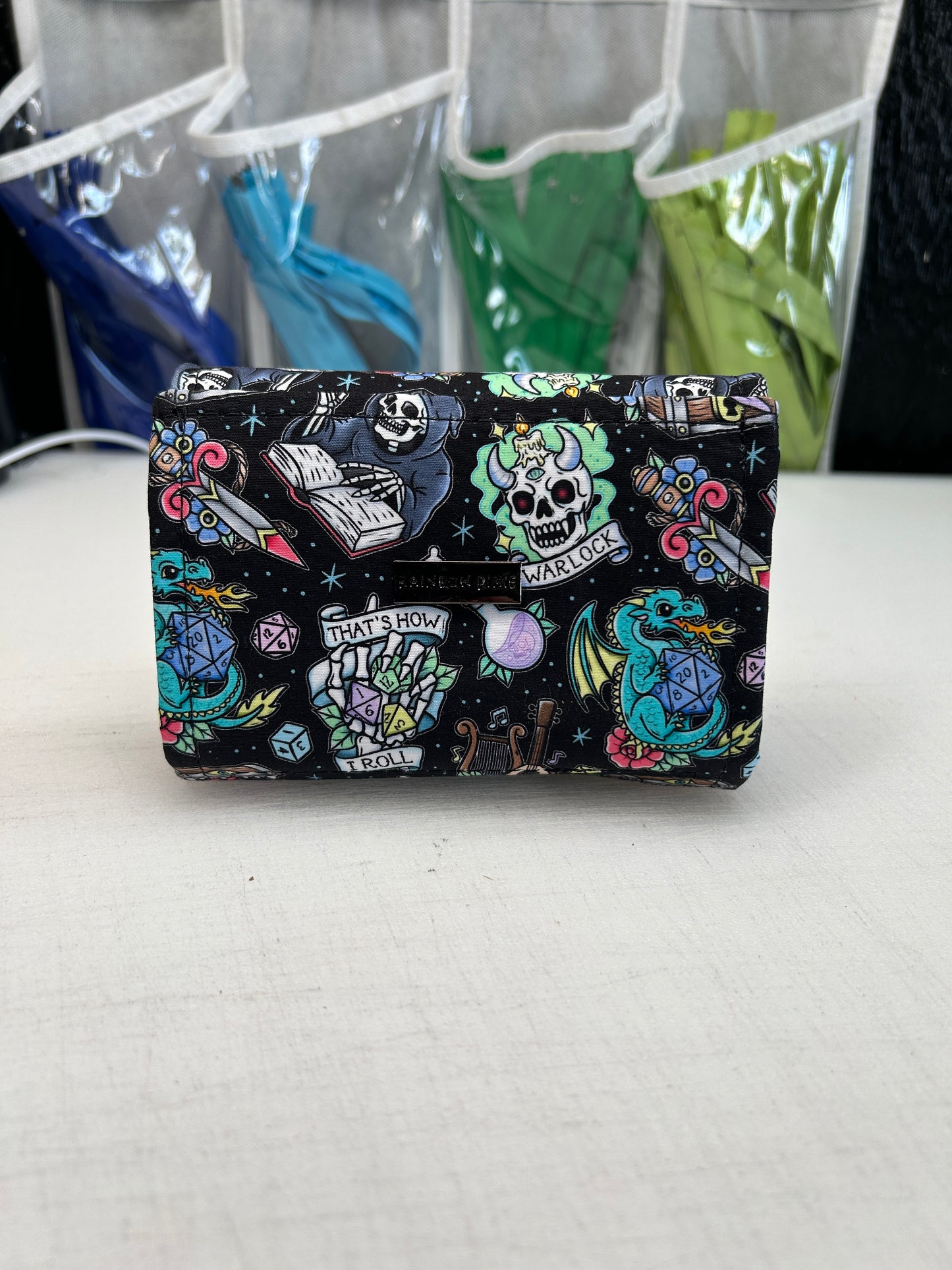 Tattoo dice Themed Small Purse