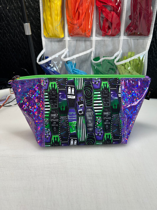 Beetlejuice themed Toiletry bag