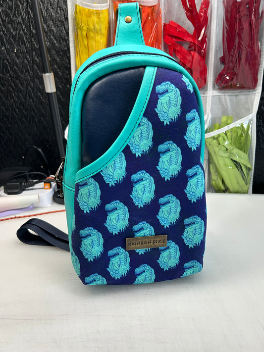 Dinosaur themed sling bag