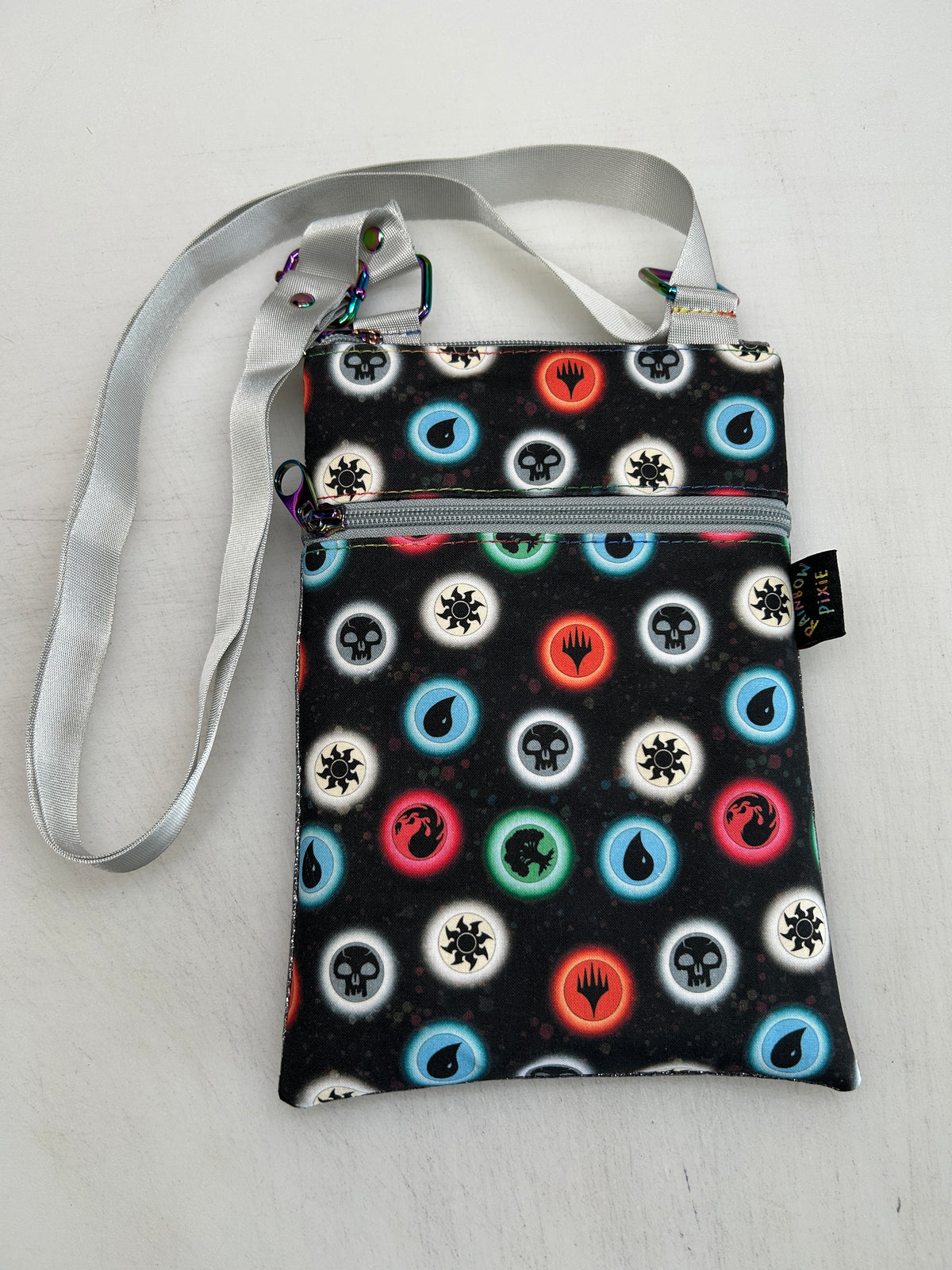 Magic The Gathering themed small crossbody bag