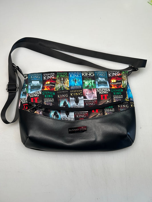 Stephen King Themed foldover crossbody bag