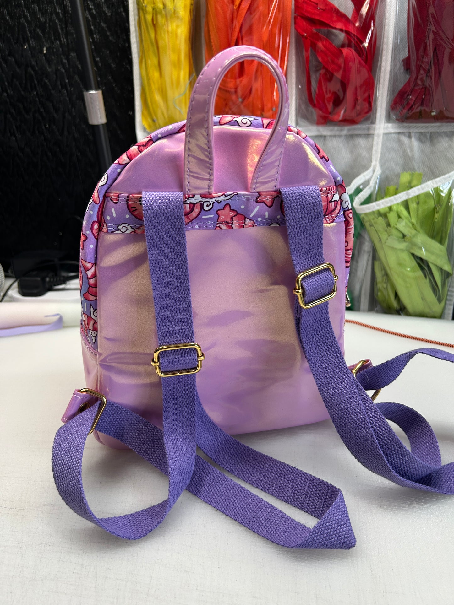 Croissant kitties Mini Backpack