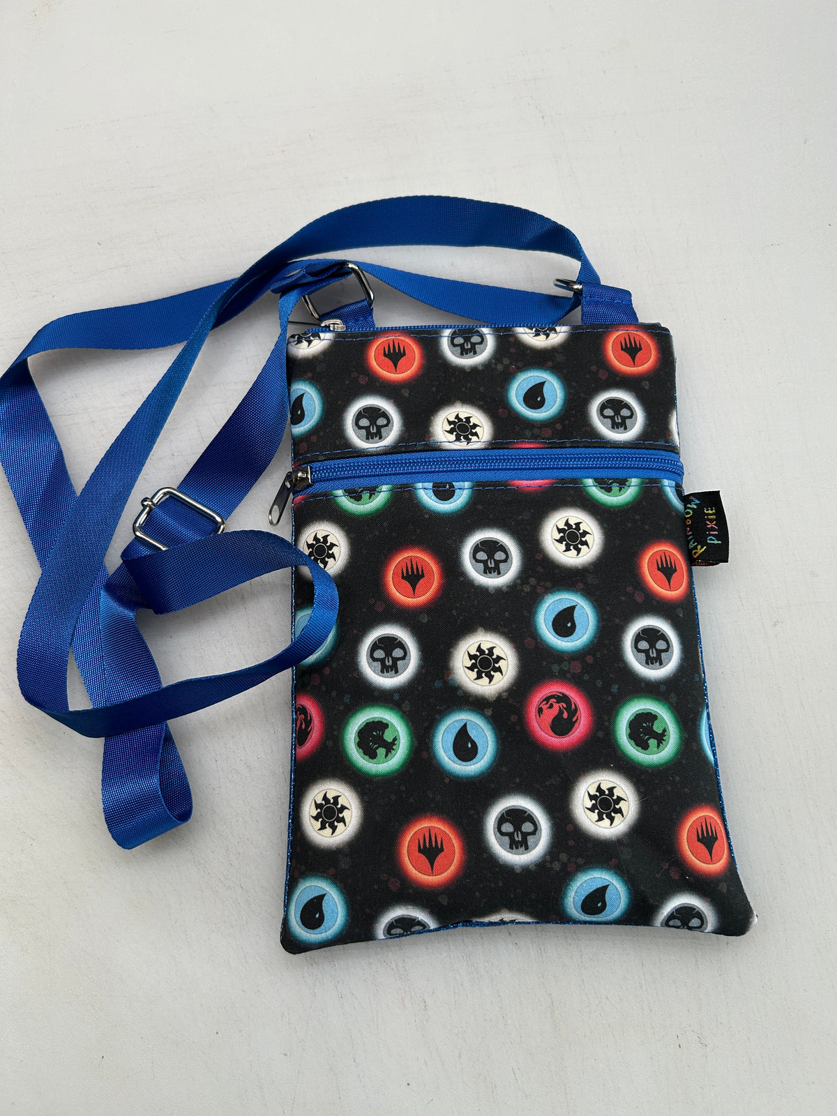 Magic The Gathering themed small crossbody bag