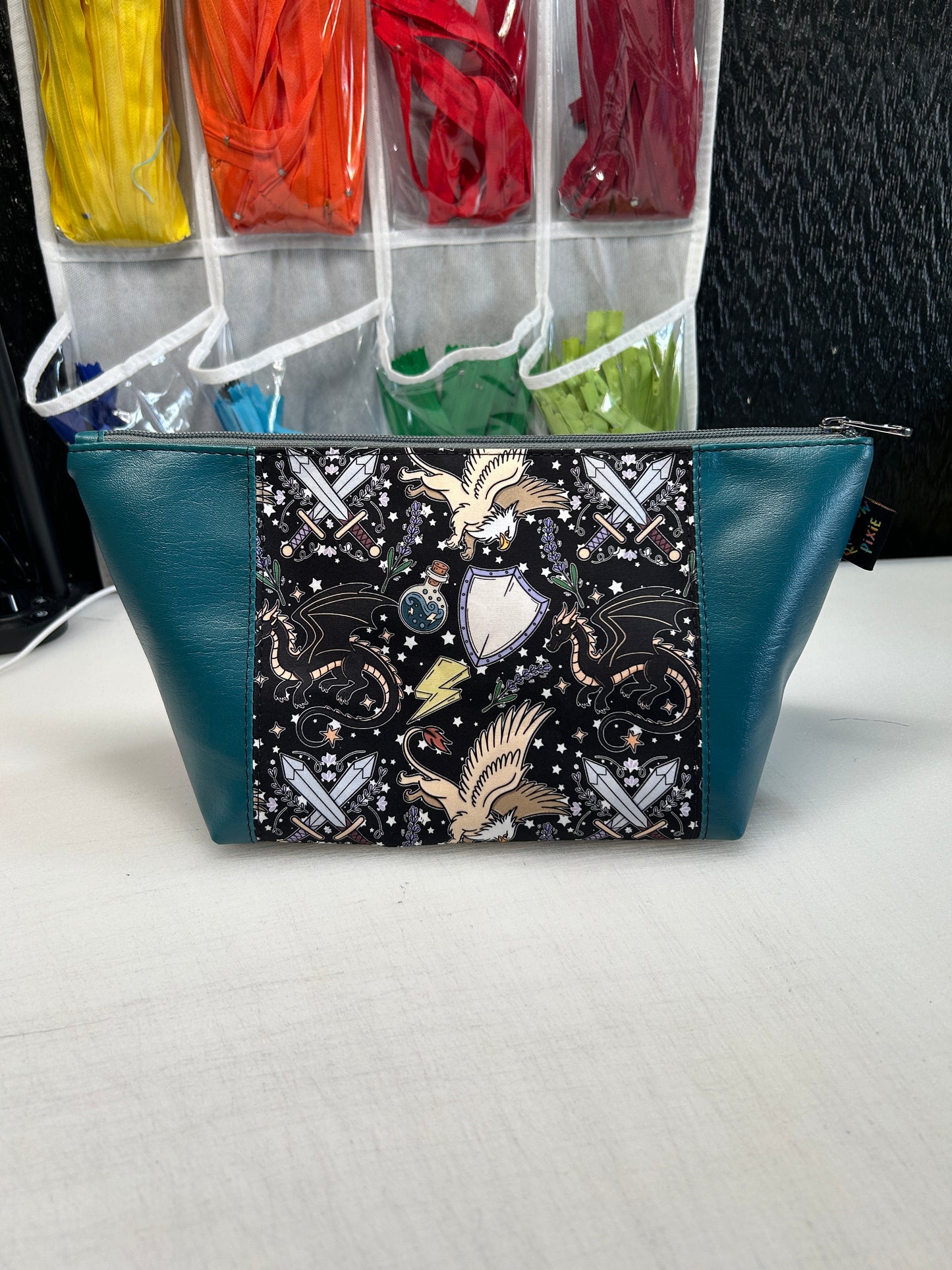 Mythical creatures themed Toiletry bag