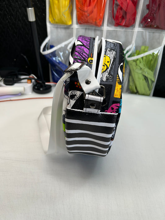 Nightmare before Christmas themed Crossbody Circle Bag