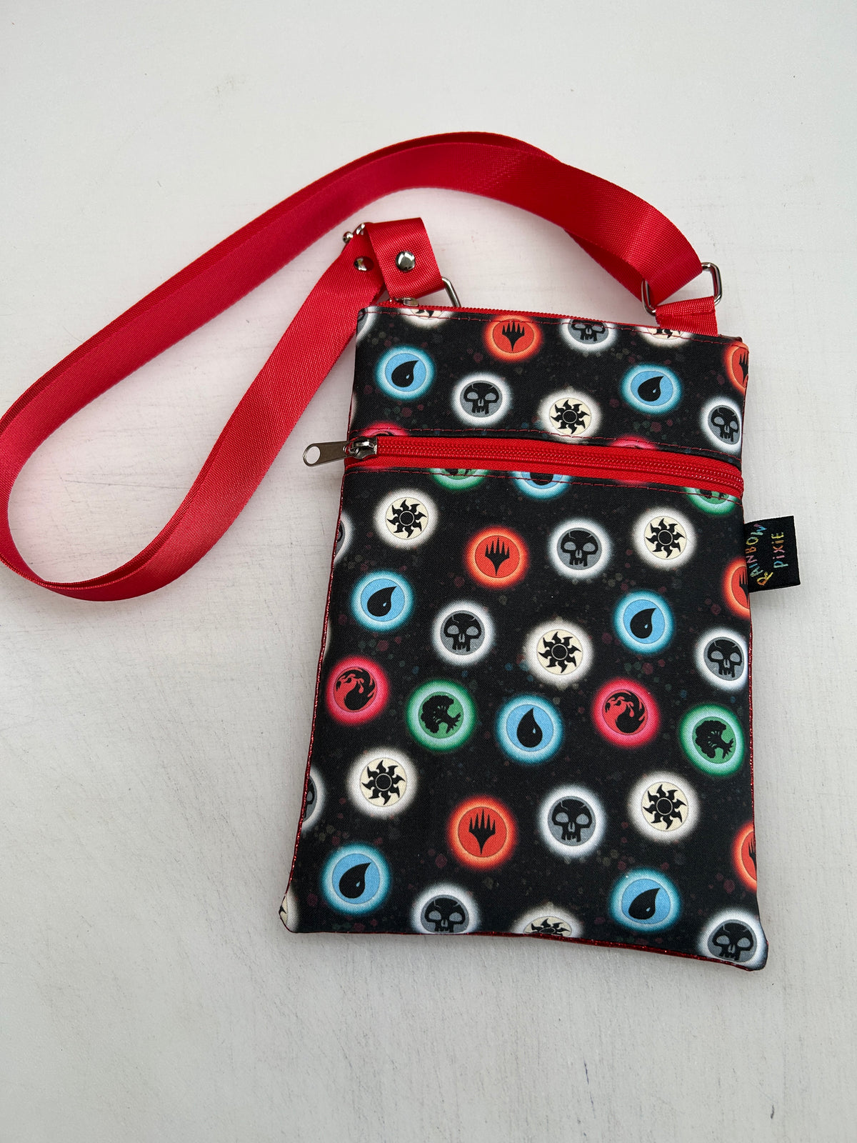 Magic The Gathering themed small crossbody bag