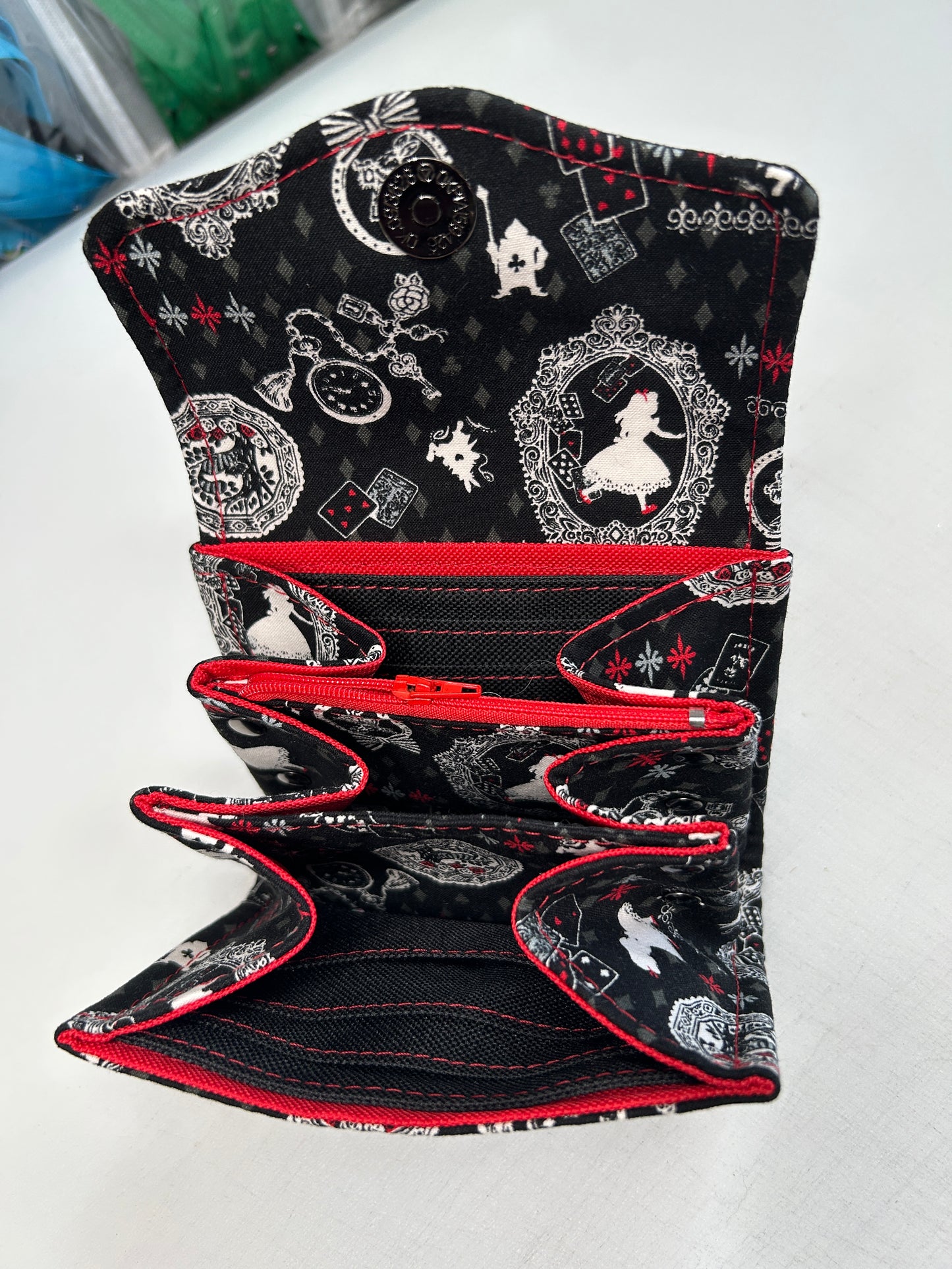 Alice in Wonderland Themed Small Purse