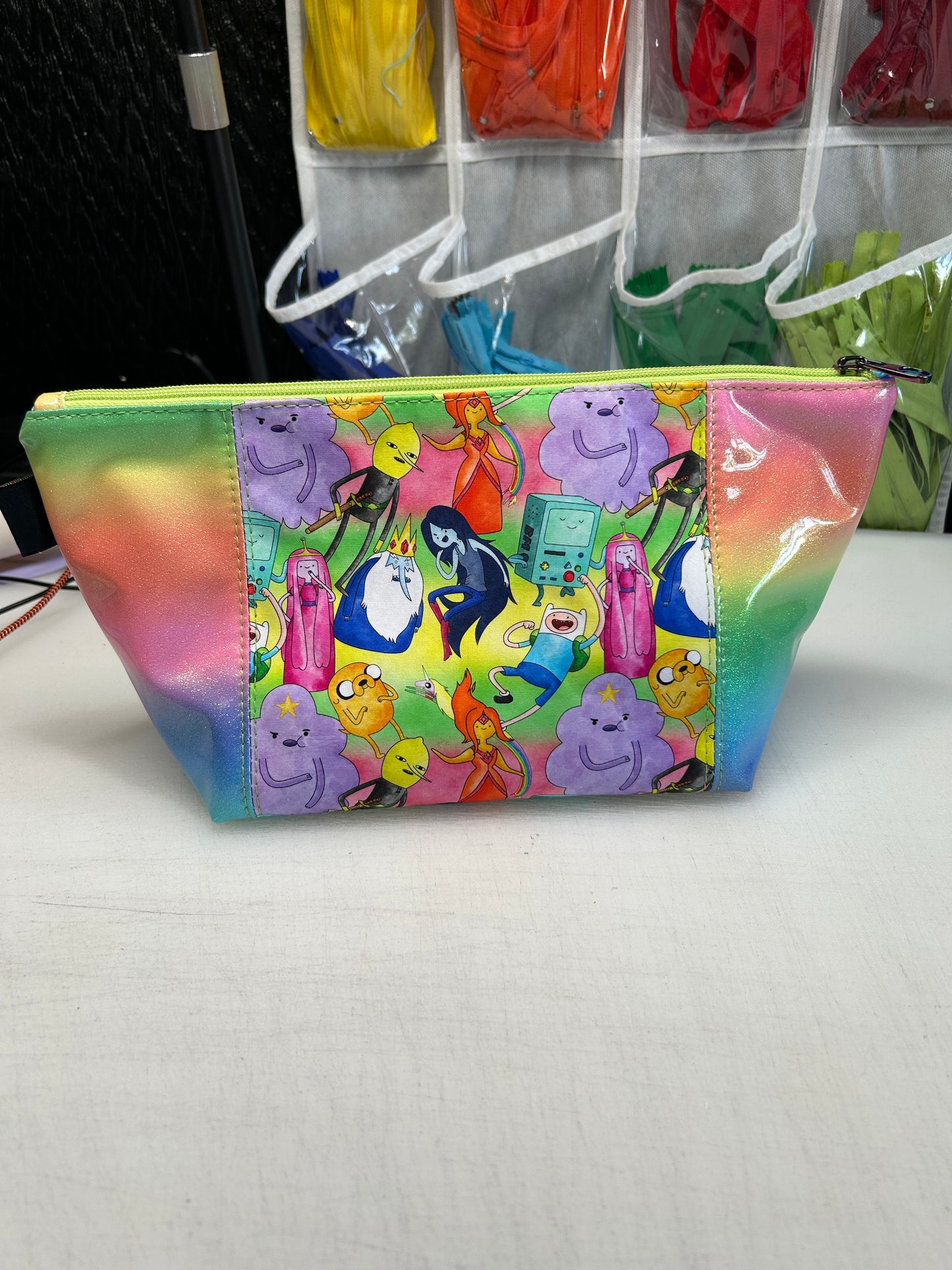 Adventure time themed Toiletry bag