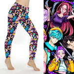 Load image into Gallery viewer, Kpop Demon Hunter Leggings with Pockets