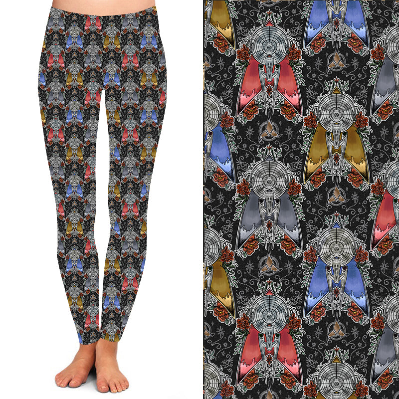 Star Trek themed Leggings with Pockets