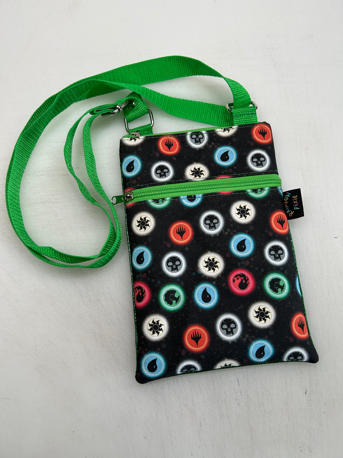 Magic The Gathering themed small crossbody bag