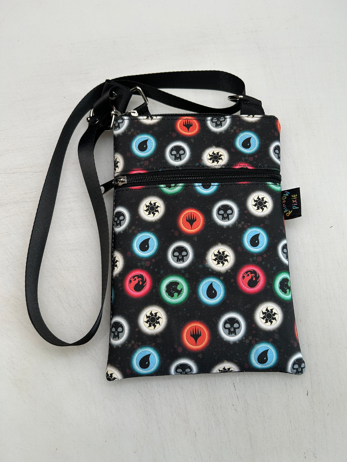 Magic The Gathering themed small crossbody bag