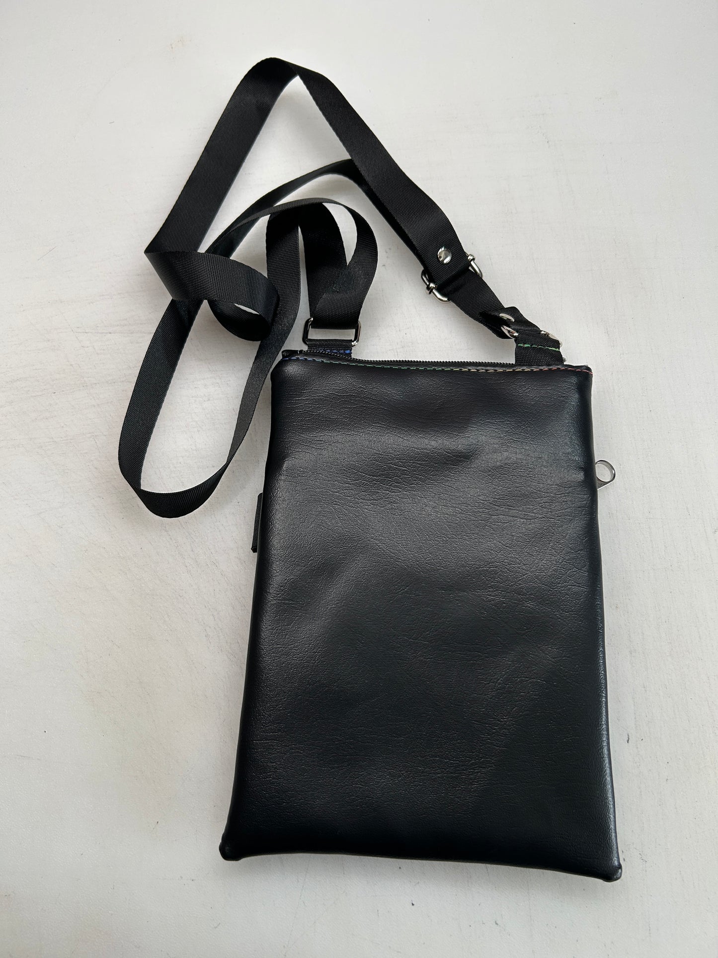 Dragons and dice themed small crossbody bag