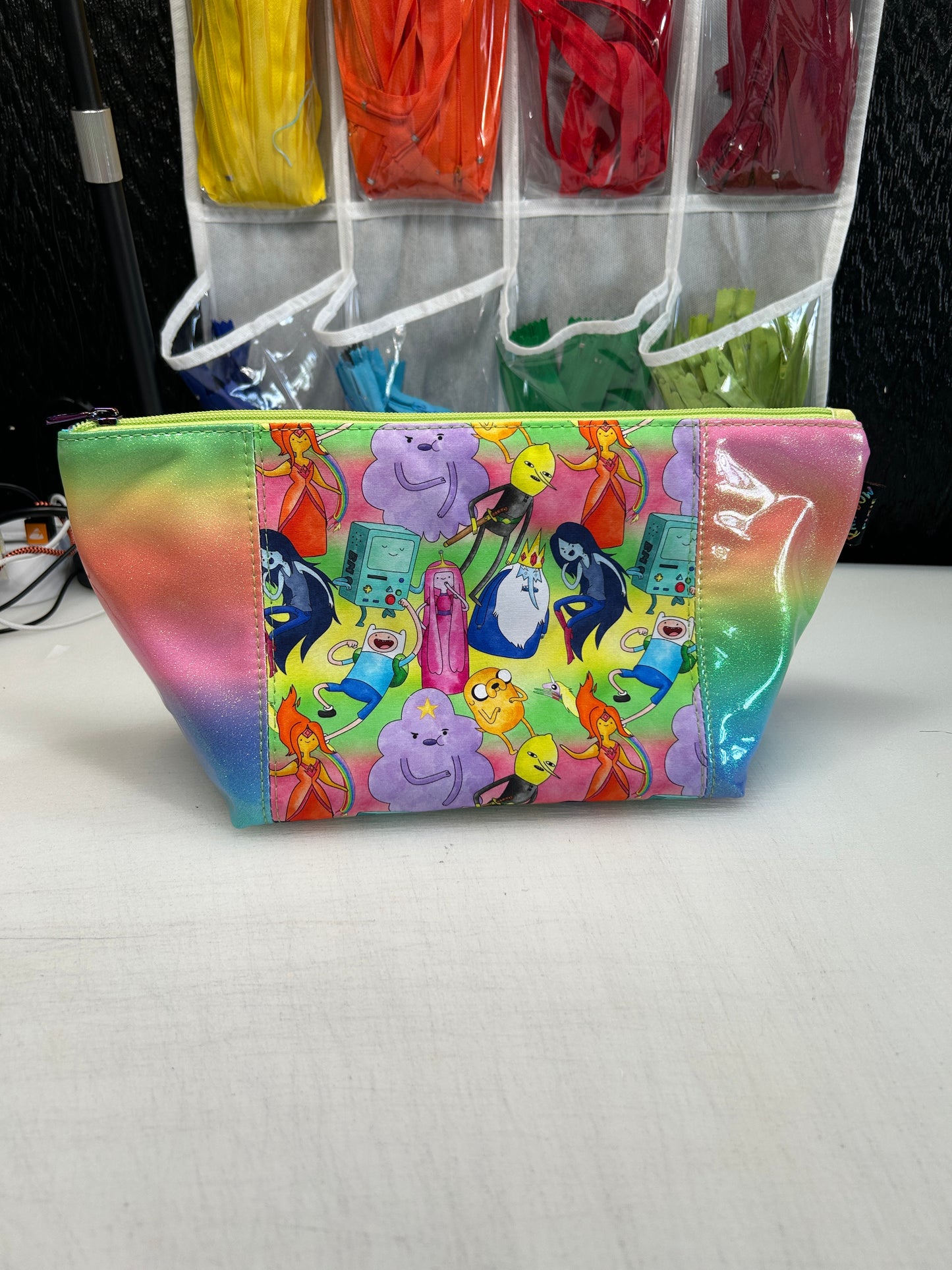 Adventure time themed Toiletry bag