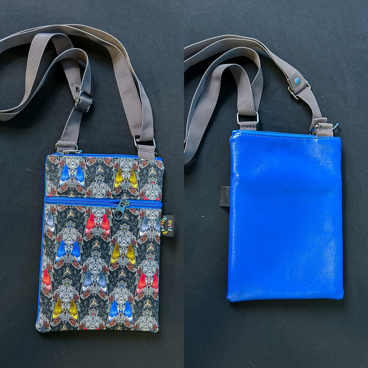 Star Trek Small Crossbody Bag — Blue Back