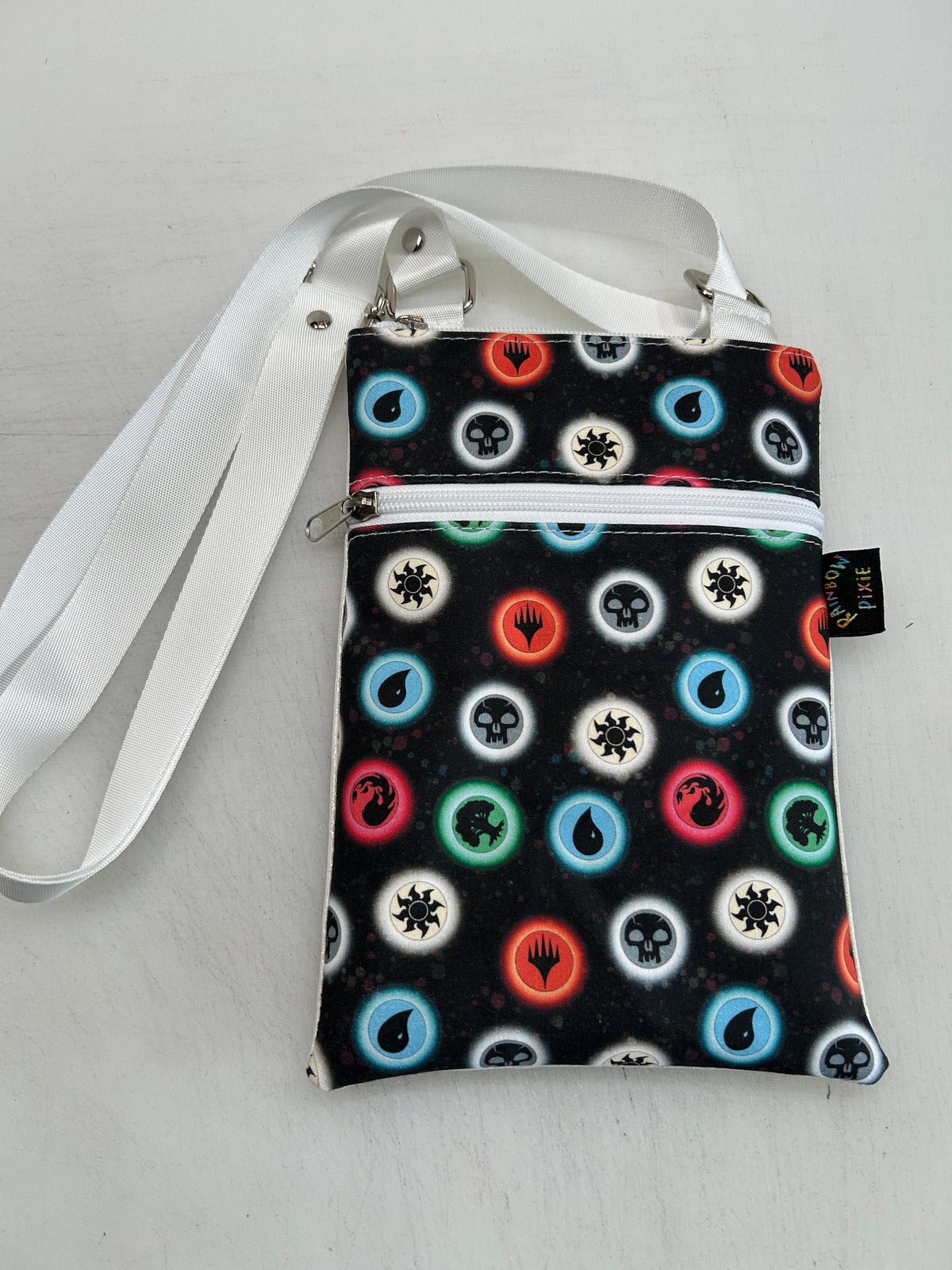 Magic The Gathering themed small crossbody bag