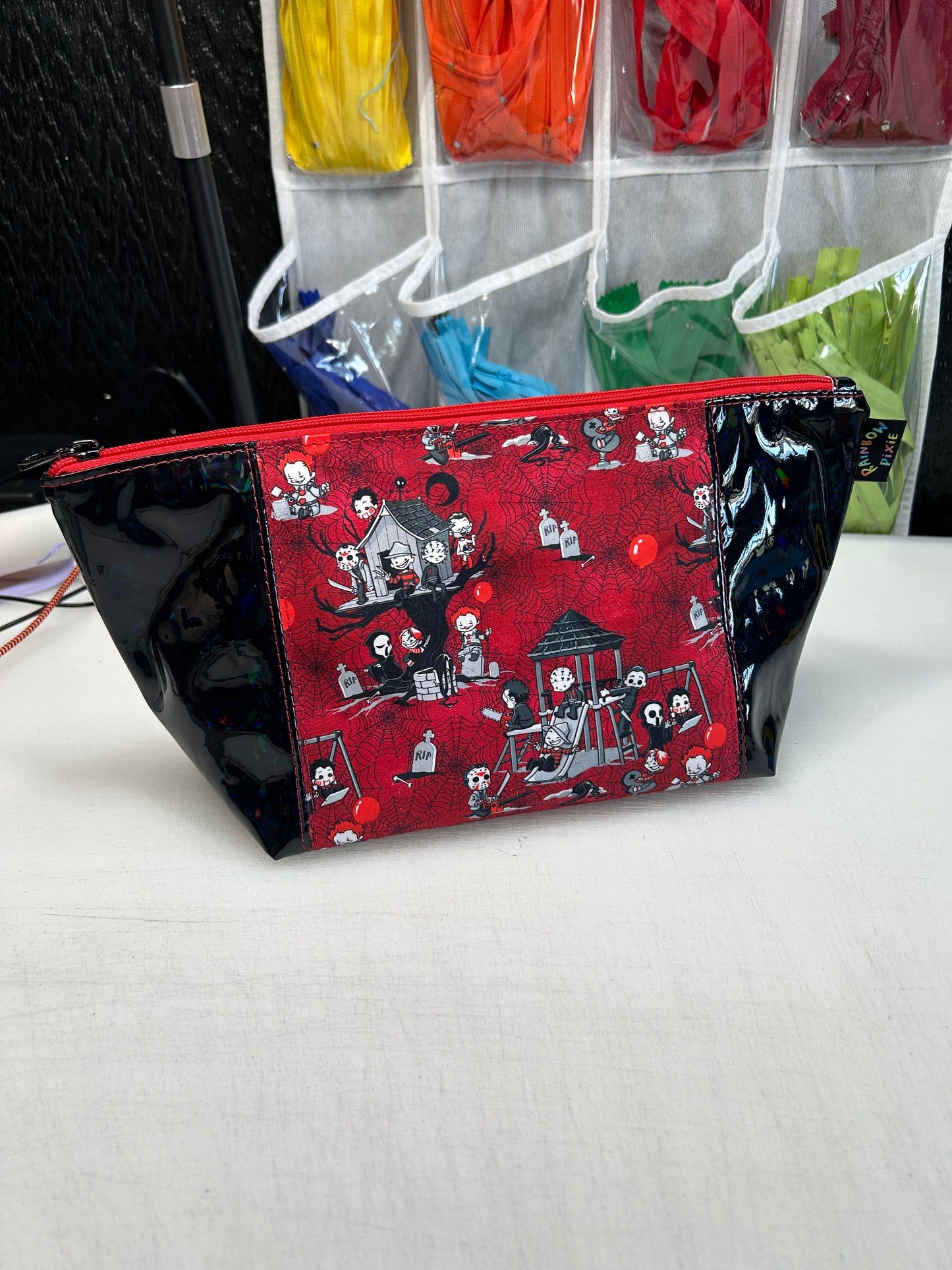 Chibi horror themed Toiletry bag