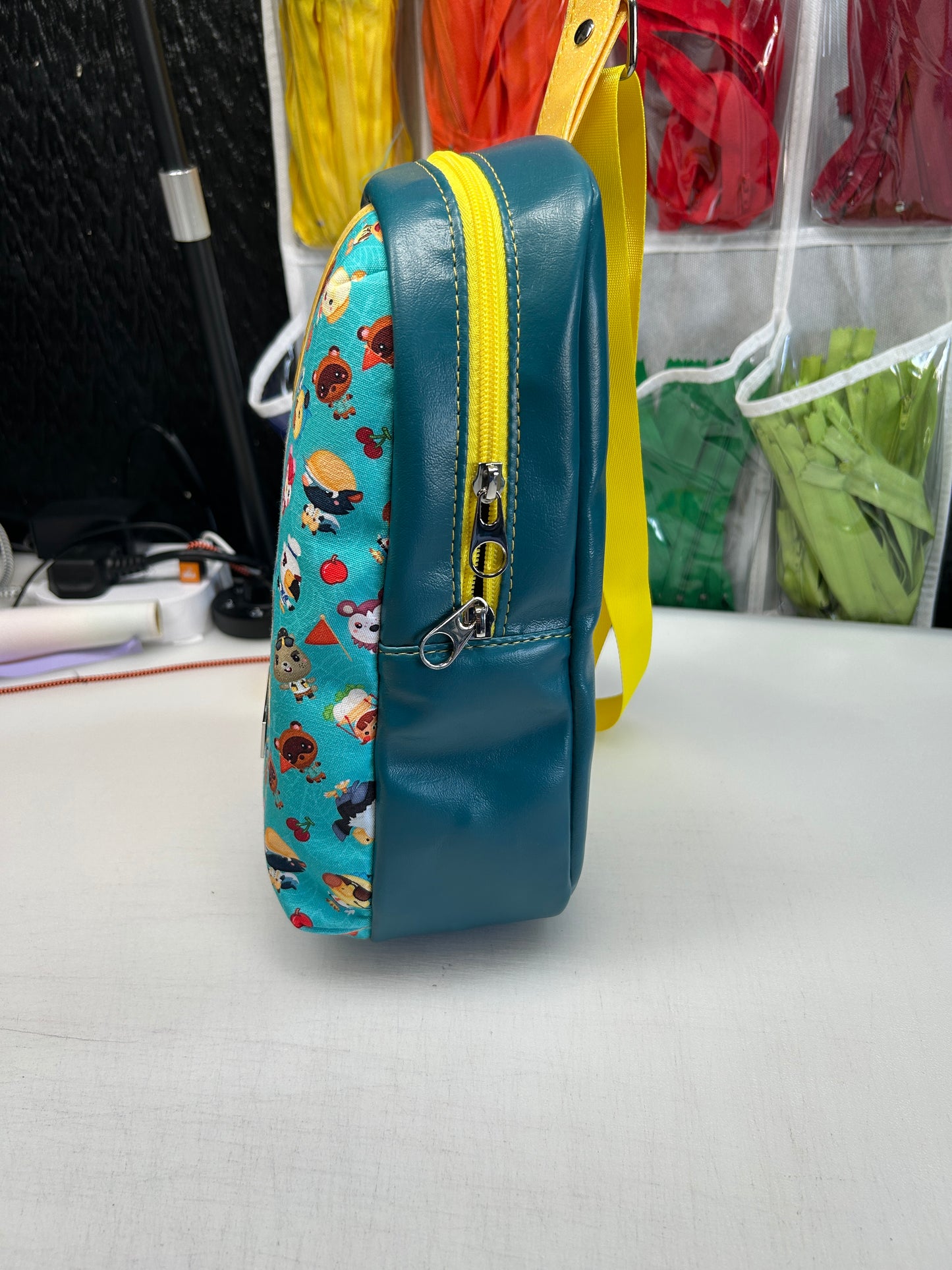Animal crossing themed sling bag
