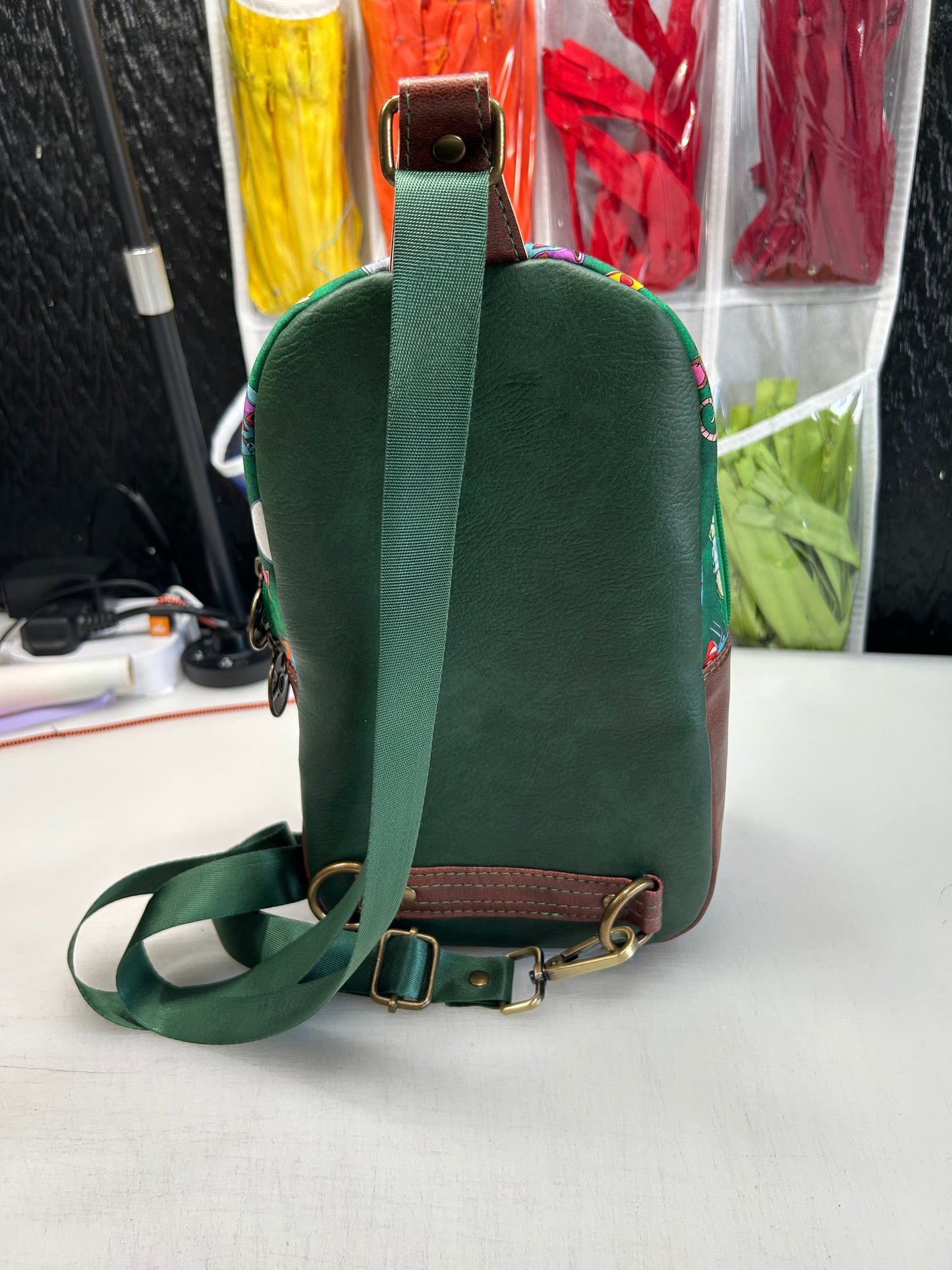 Teenage mutant ninja squirtles themed sling bag
