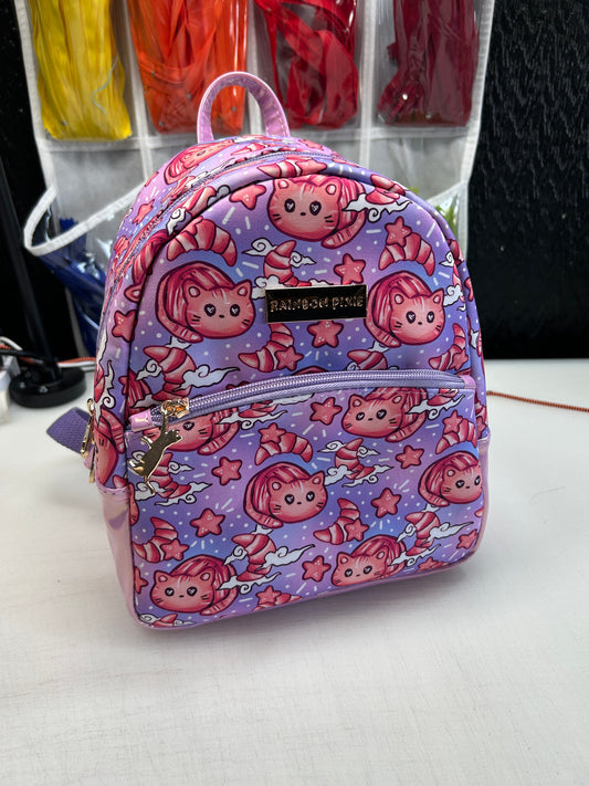 Croissant kitties Mini Backpack