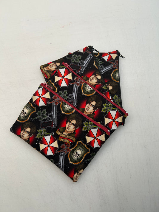Resident Evil Zipper Pouches