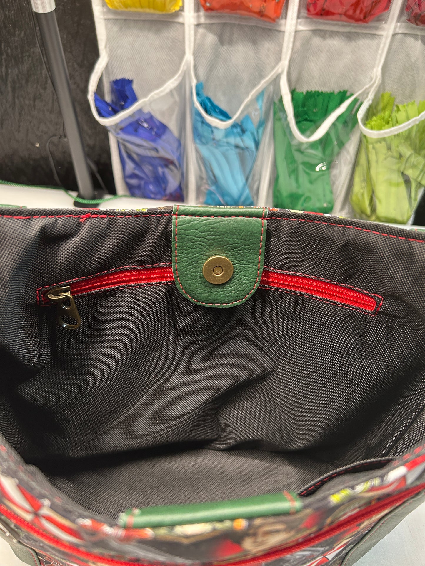 Resident Evil themed cross body hobo bag