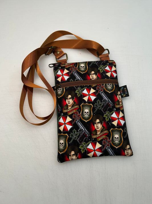 Resident Evil themed small crossbody bag