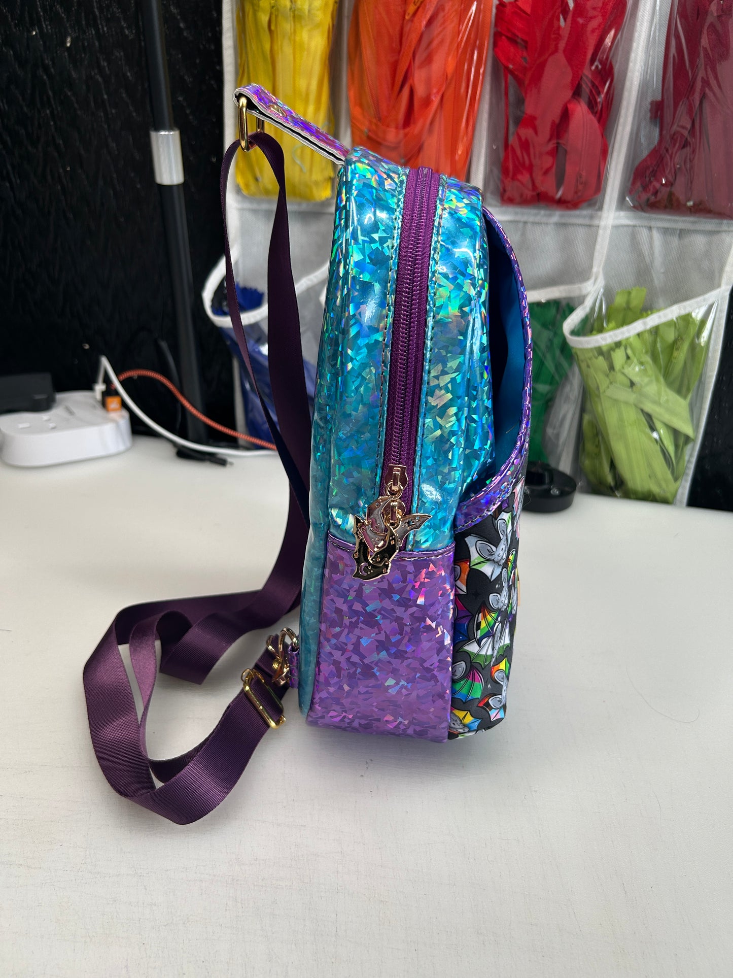 Pride Bats themed sling bag
