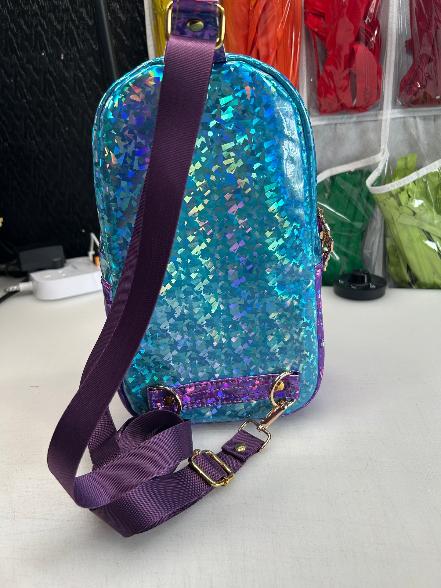 Pride Bats themed sling bag