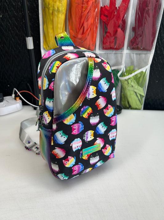 Pride Cats themed sling bag