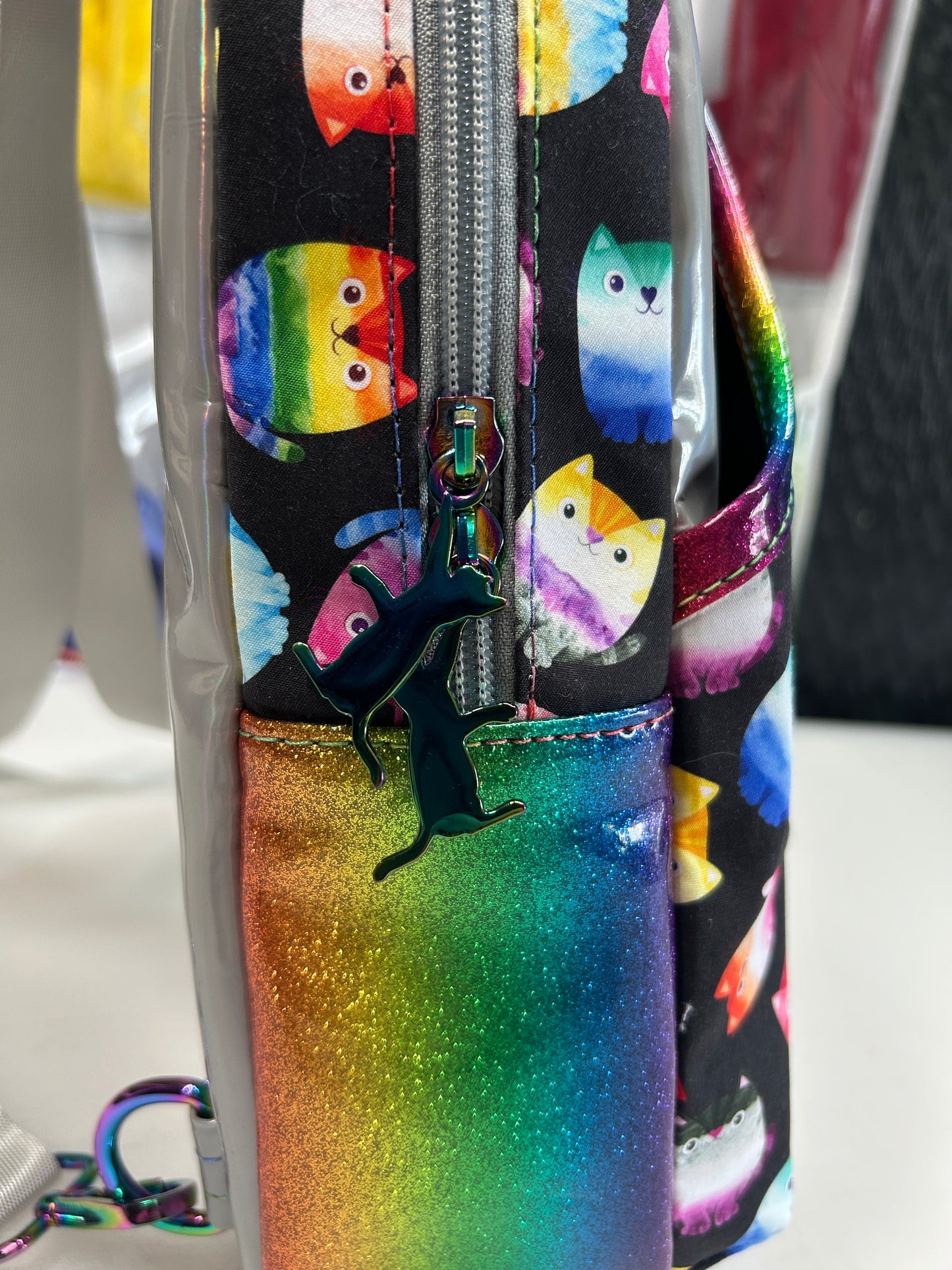 Pride Cats themed sling bag