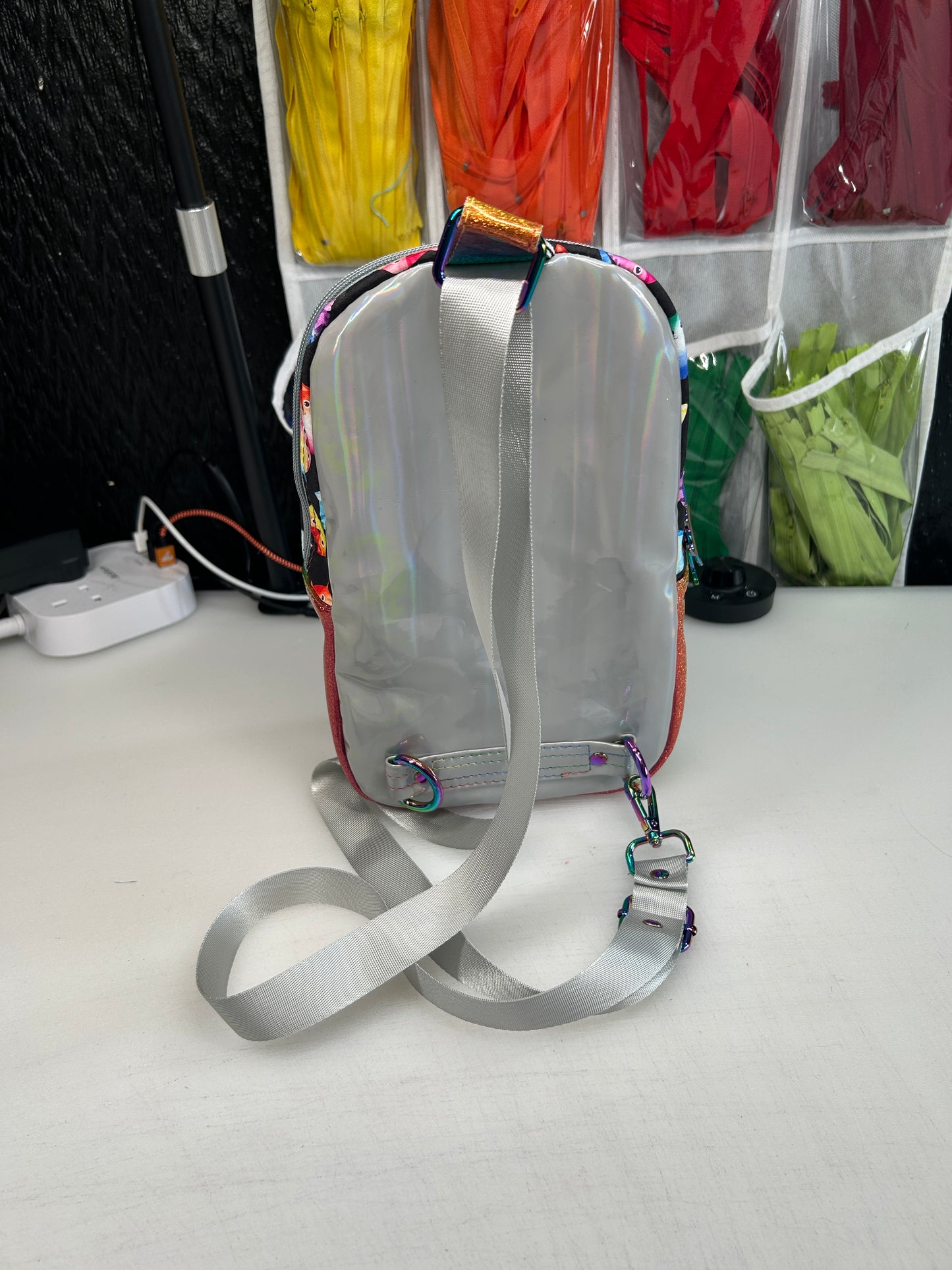 Pride Cats themed sling bag