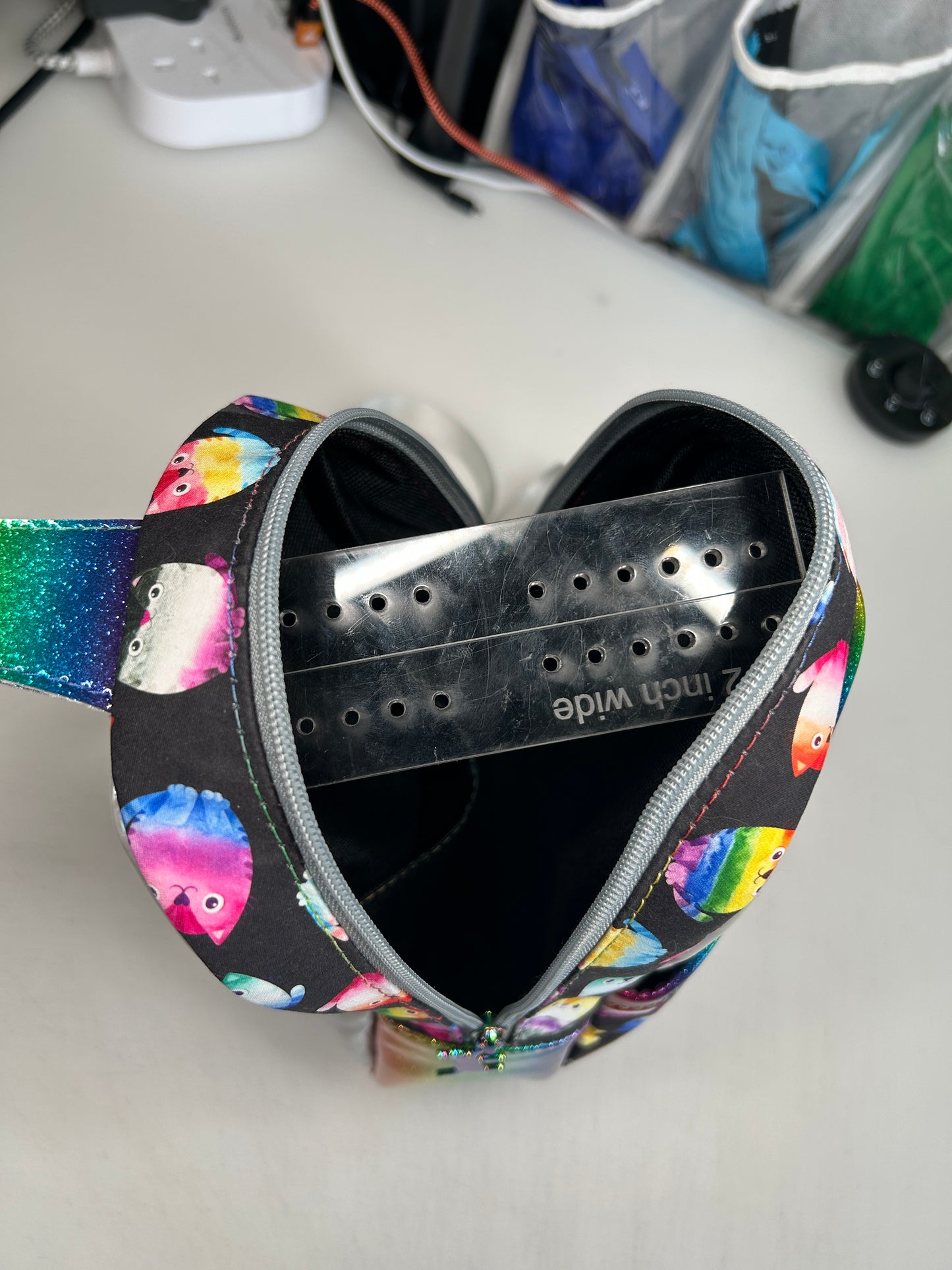 Pride Cats themed sling bag