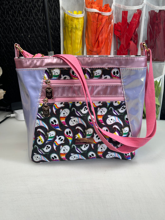 Pride ghosts Double zip Handbag
