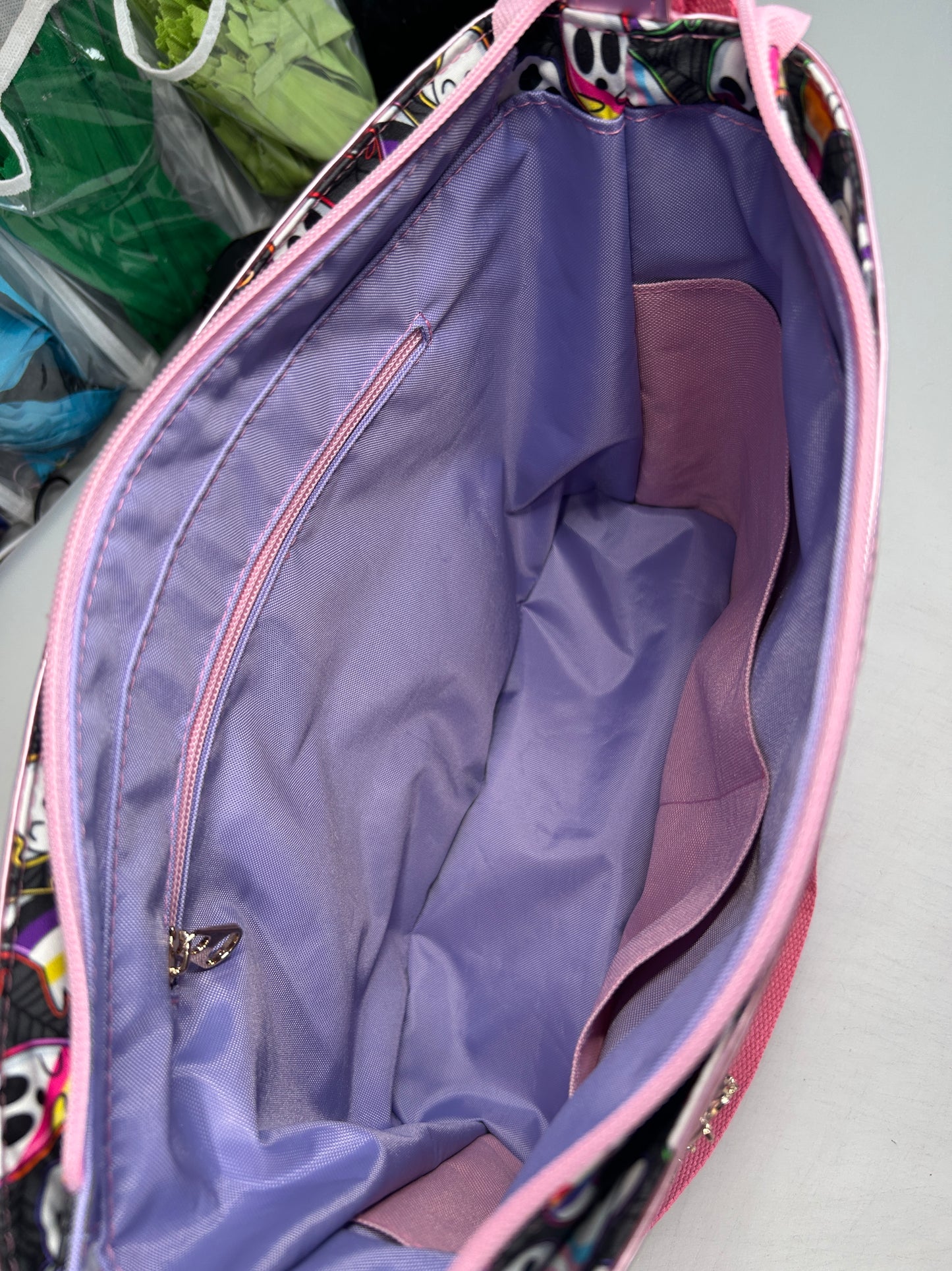 Pride ghosts Double zip Handbag