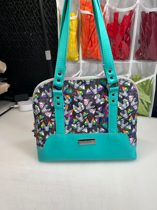 Pride Bat Themed Bowler Bag