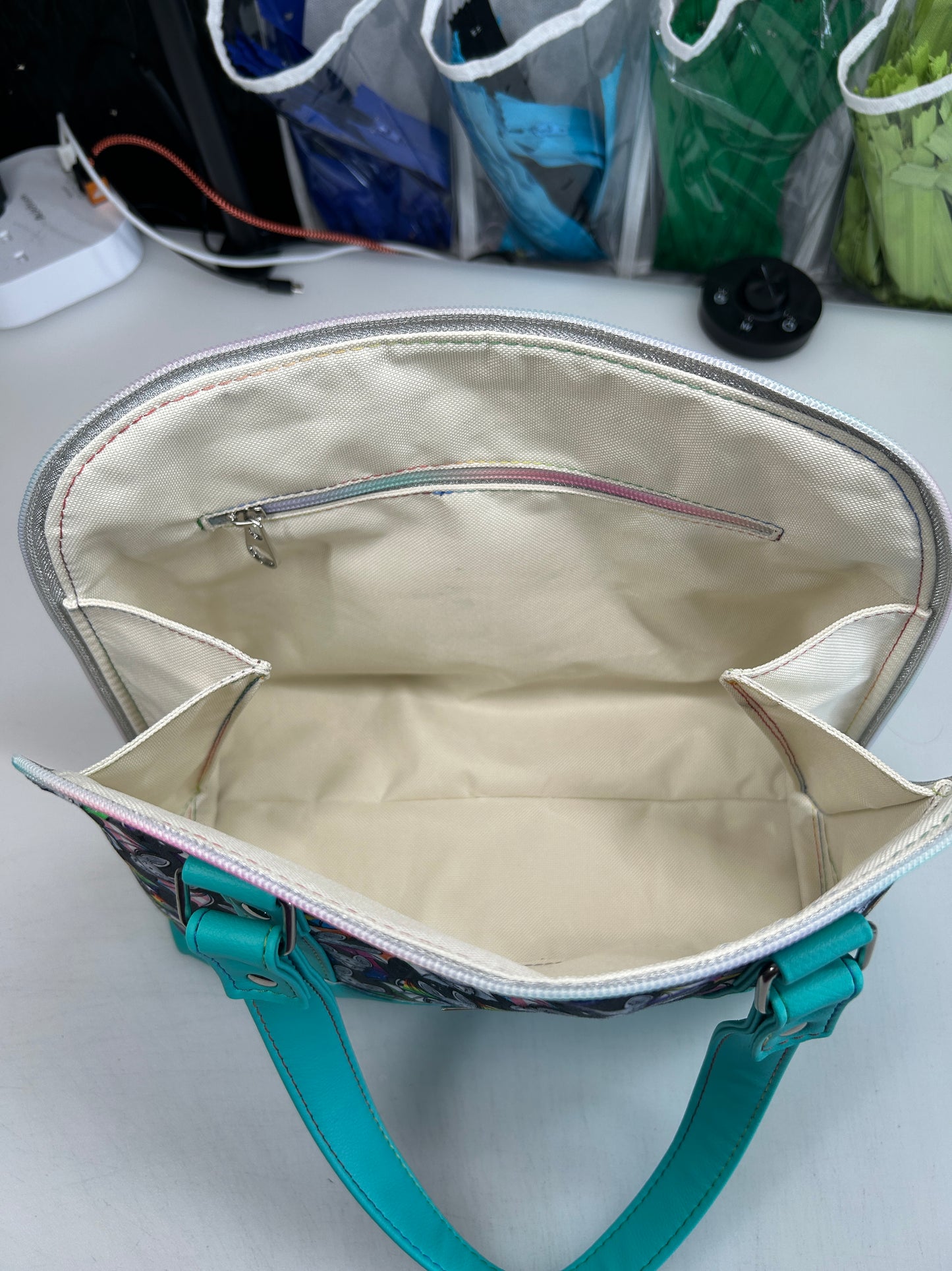 Pride Bat Themed Bowler Bag