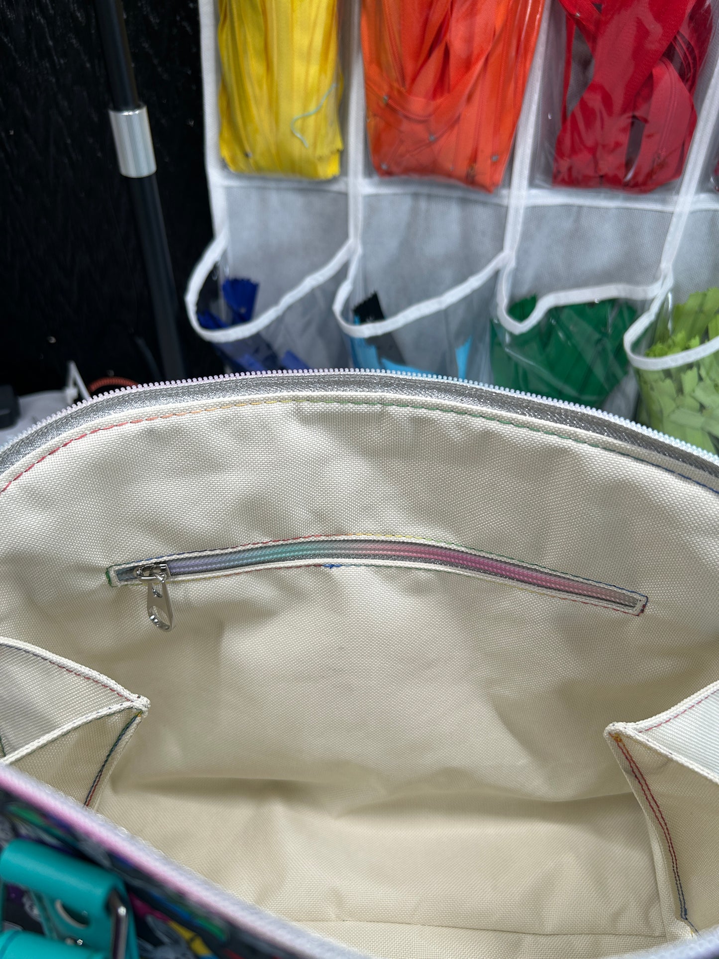 Pride Bat Themed Bowler Bag