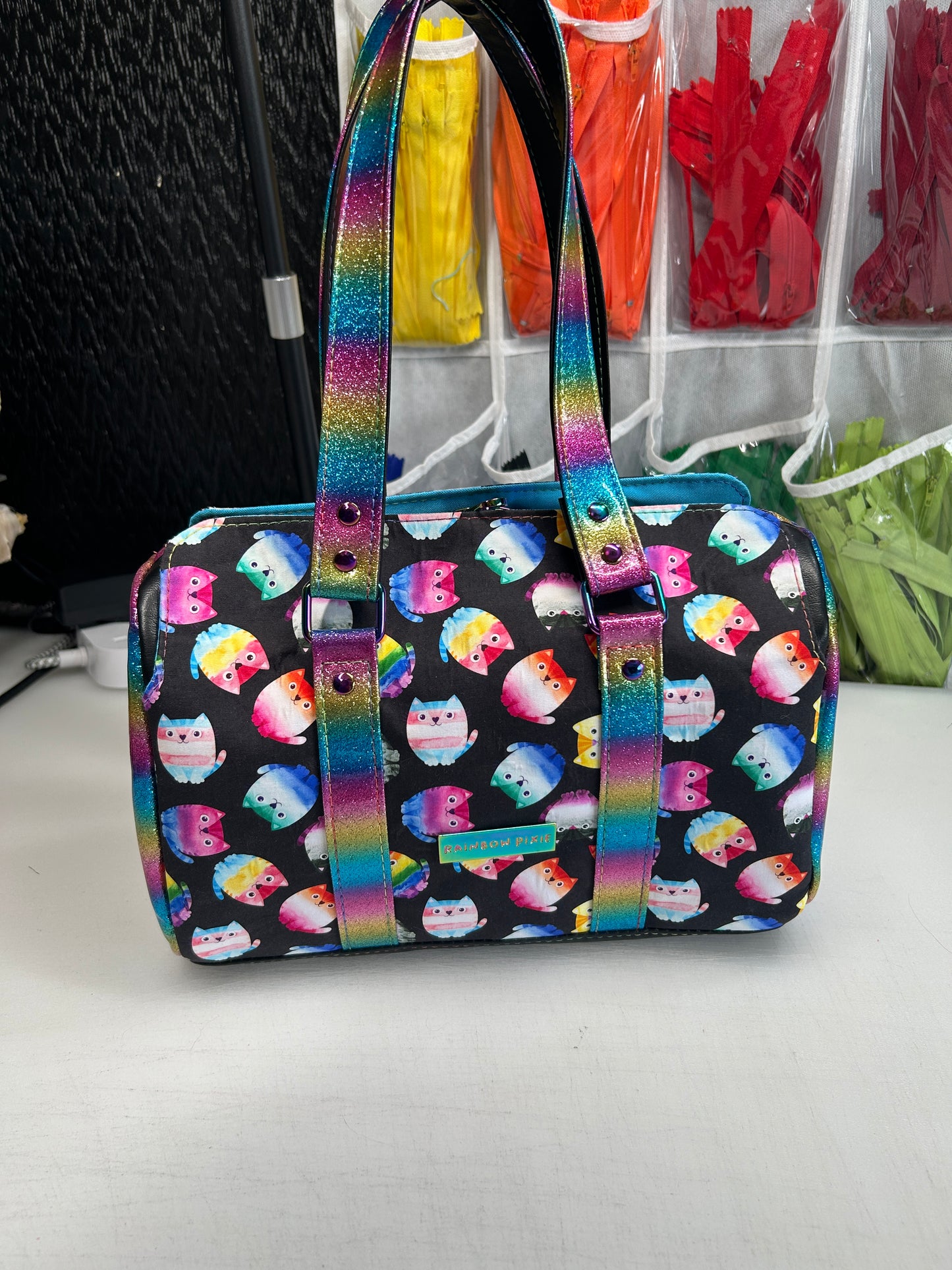 Pride cats barrel bag